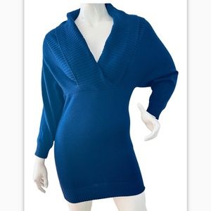 ports  1961 sweater dress navy size s super fashion